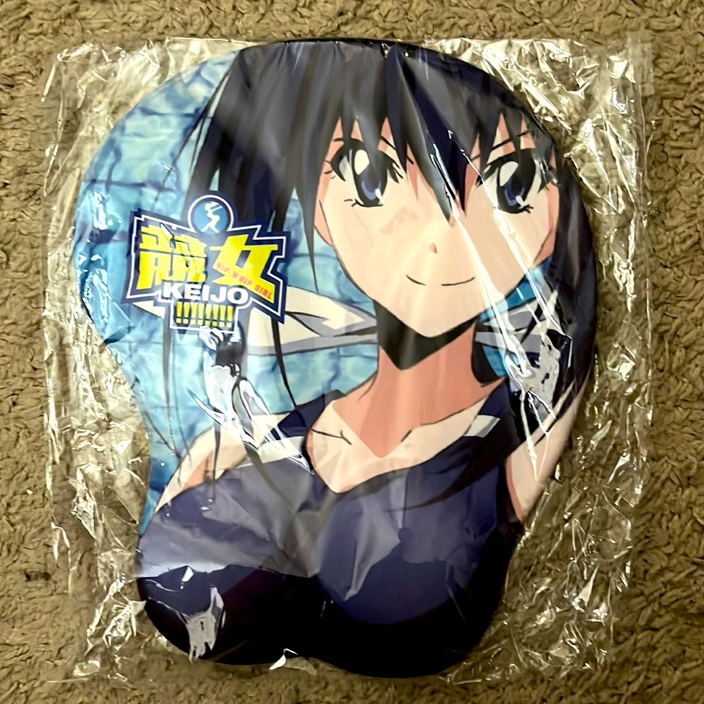 Keijo Project Mousepad / Hip Whip Girl / crunchroll / loot crate / anime girl